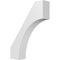 Ekena Millwork 3-in. W x 12-in. D x 16-in. H Westlake Architectural Grade PVC Knee Brace BRCP03X12X16WTL - alternate 1